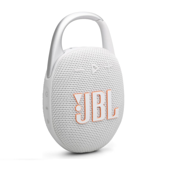 JBL Clip 5 Wireless Bluetooth Speaker White- EU