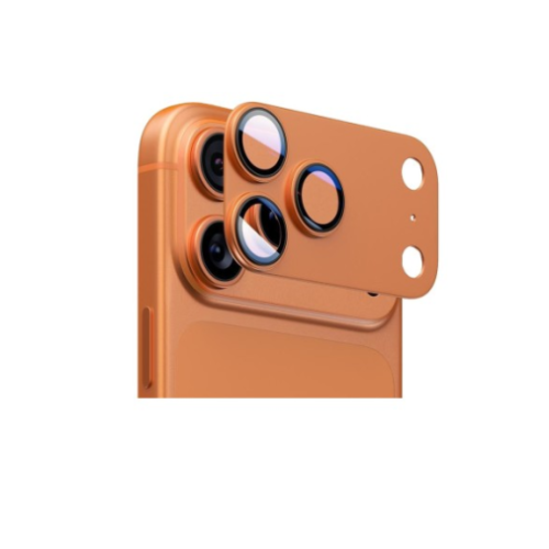 ObaStyle Orange Camera Protector Tempered Glass for iPhone 17 Pro Max