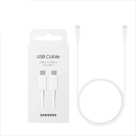 Samsung Cable Usb-C to Usb-C 5A 1.8m White- EU