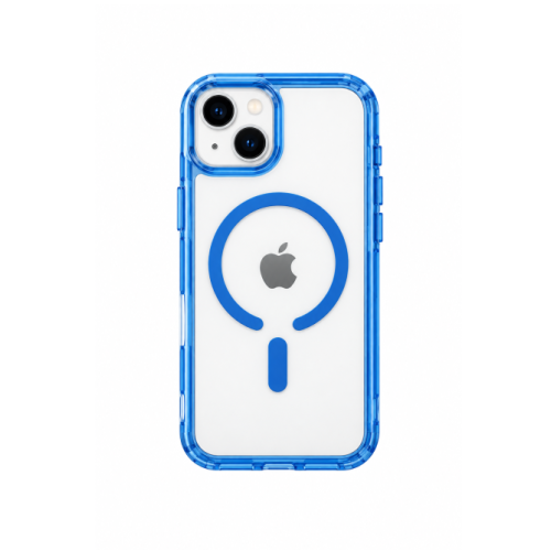 ObaStyle Clear Blue Case with MagSafe for iPHONE 13/ iPHONE 14