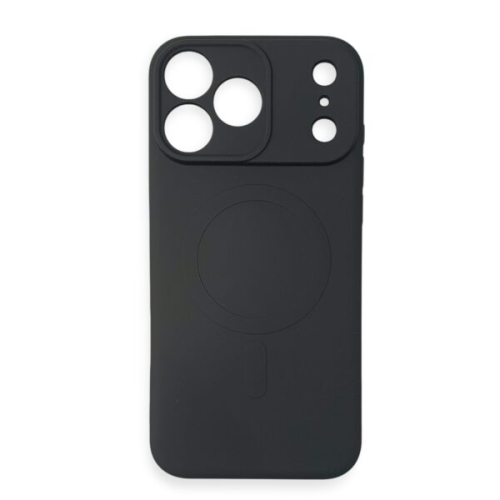 Silicone Black Case with Magsafe for Apple iPhone 17 Pro Max/ 18 Pro Max