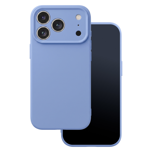Silicone Light Blue Case for Apple iPhone 17 Pro Max/ 18 Pro Max