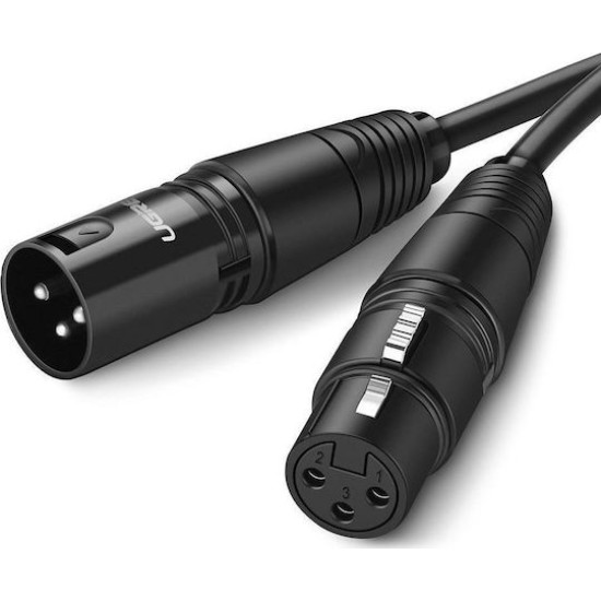 Ugreen Cable XLR male - XLR female 1m