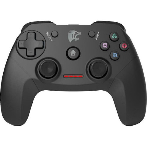 Roar Ασύρματο Gamepad για PC / PS3 Μαύρο
