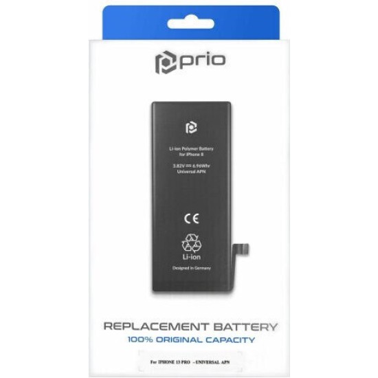 Prio Συμβατή Μπαταρία Αντικατάστασης 3095mAh για iPhone 13 Pro