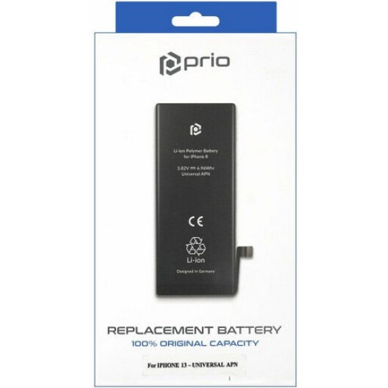 Prio Συμβατή Μπαταρία Αντικατάστασης 3227mAh για iPhone 13
