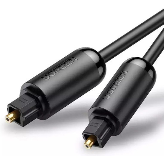 Ugreen AV122 Optical Audio Cable TOS male - TOS male Γκρι 1.5m 