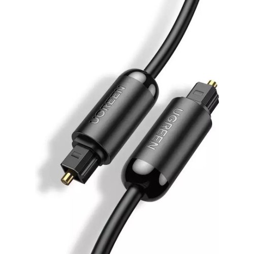 Ugreen AV122 Optical Audio Cable TOS male - TOS male Γκρι 1.5m 