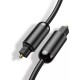 Ugreen AV122 Optical Audio Cable TOS male - TOS male Γκρι 1.5m 