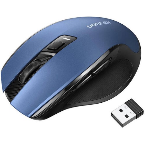 Ugreen Ασύρματο Εργονομικό Bluetooth Ποντίκι Μπλε