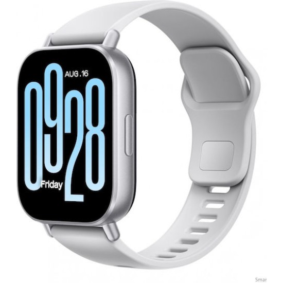 Xiaomi Redmi Watch 5 Active 49mm με Παλμογράφο (Matte Silver)