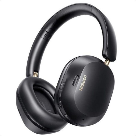 Ugreen Ασύρματα / Ενσύρματα Over Ear Ακουστικά με 45 ώρες Λειτουργίας Μαύρα