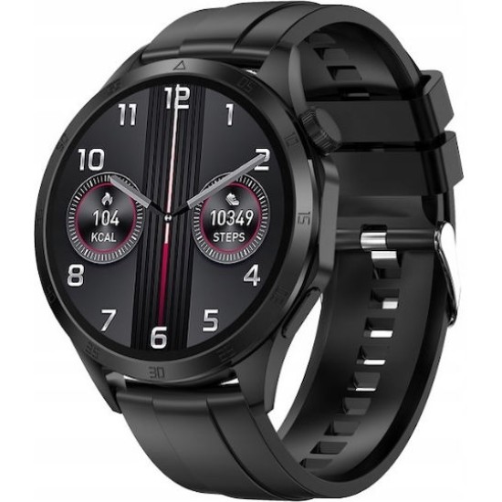 Platinet Smartwatch με Παλμογράφο Μαύρο