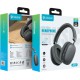Celebrat Ασύρματα / Ενσύρματα Over Ear Ακουστικά με 40 ώρες Λειτουργίας Μαύρα