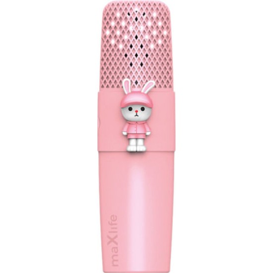 Maxlife Μικρόφωνο Karaoke Ασύρματο MXBM-500 Ροζ