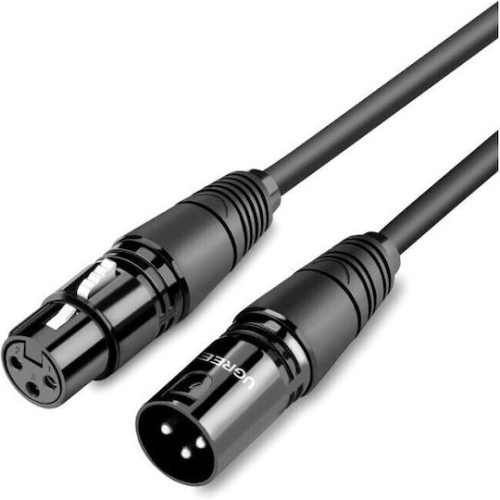 Ugreen Av130 Cable XLR female - XLR male Μαύρο 3m