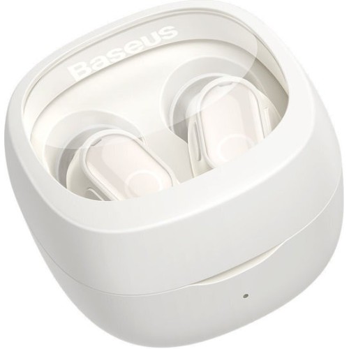 Baseus Bowie In-ear Bluetooth Handsfree Ακουστικά Λευκά