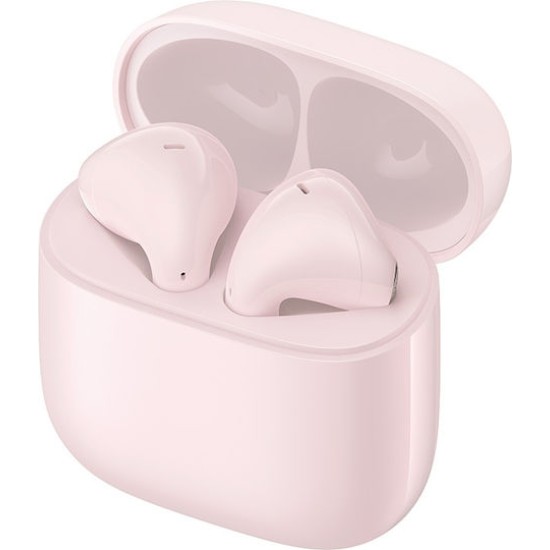 Edifier X2 Plus Earbud Bluetooth Handsfree Ακουστικά με Αντοχή στον Ιδρώτα και Θήκη Φόρτισης Ροζ