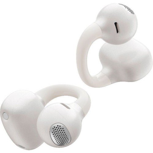 Edifier Comfo Q Open Ear Bluetooth Handsfree Ακουστικά με Αντοχή στον Ιδρώτα και Θήκη Φόρτισης Λευκά