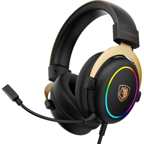 Sades Alchemist Over Ear Gaming Headset με σύνδεση USB for Nintendo Switch / PC / PS4 / PS5