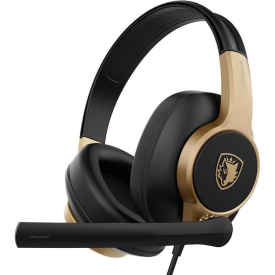 Sades Upower Over Ear Gaming Headset με σύνδεση 2x3.5mm for PC