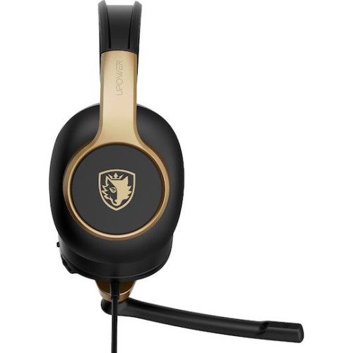 Sades Upower Over Ear Gaming Headset με σύνδεση 2x3.5mm for PC