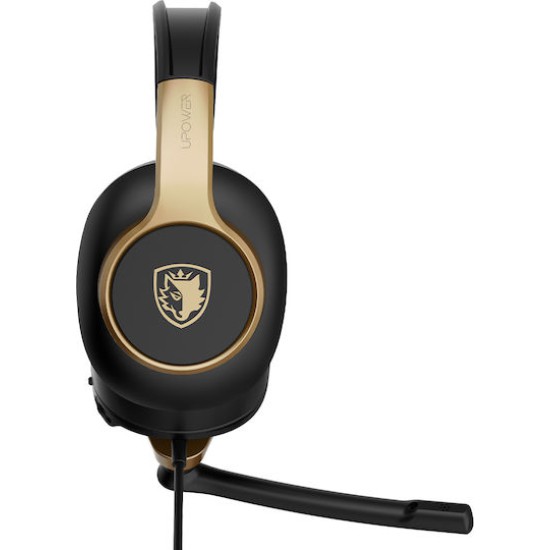 Sades Upower Over Ear Gaming Headset με σύνδεση 2x3.5mm for PC