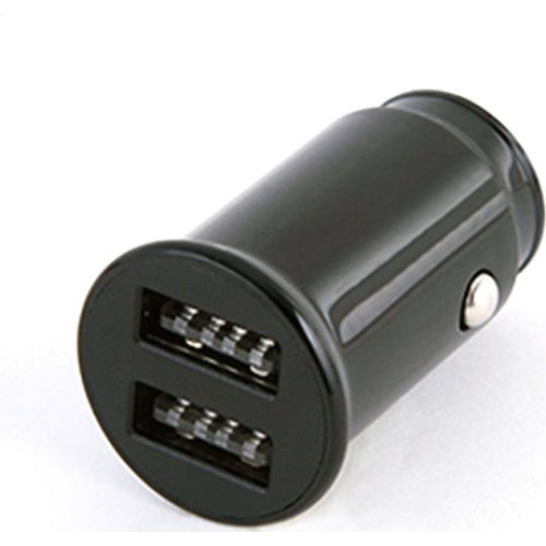 Platinet Φορτιστής Αυτοκινήτου 10W 2.1A με Θύρες: 2xUSB Μαύρος
