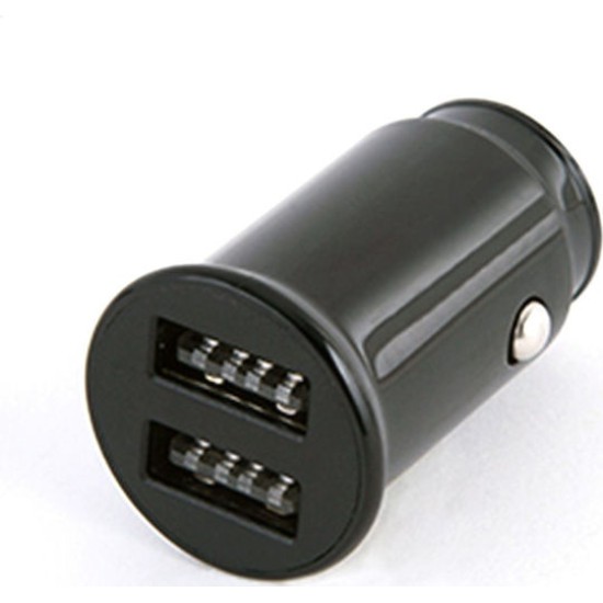 Platinet Φορτιστής Αυτοκινήτου 10W 2.1A με Θύρες: 2xUSB Μαύρος