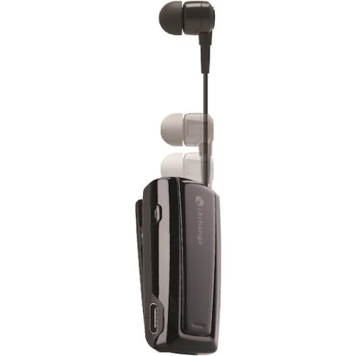 iXchange UA24 V2.0 In-ear Bluetooth Handsfree Ακουστικό Πέτου Μαύρο