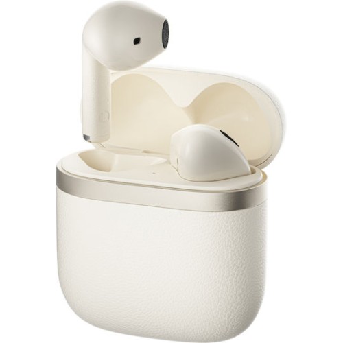 Edifier W200T In-ear Bluetooth Handsfree Ακουστικά με Αντοχή στον Ιδρώτα και Θήκη Φόρτισης Μπεζ